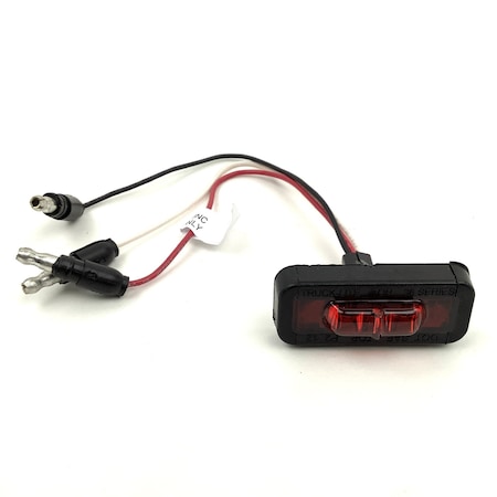 Truck-Lite Dual-Function, Flex-Lite, Led, Light, Rectangular, Red, 3 Diode, Black, 12V 36203R